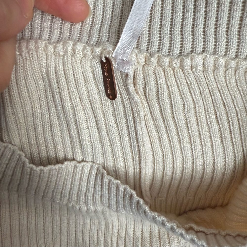 Free People Ribbed Stretch Pants - Picture 8 of 8